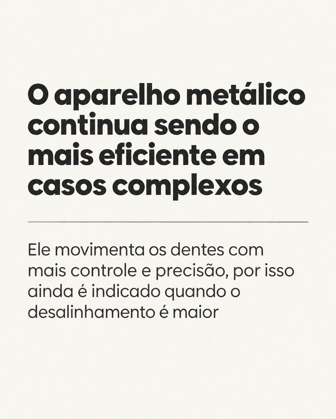 Slide 2 do carrossel de ortodontia gerado pela DAI